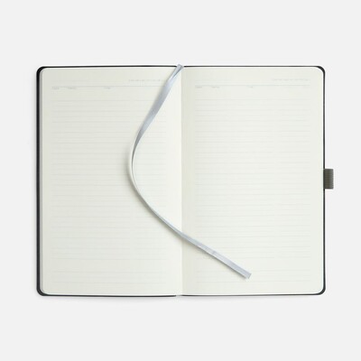 Ежедневник Lungo, недатированный, серый