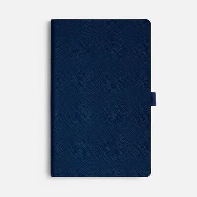Ежедневник Lungo, недатированный, темно-синий