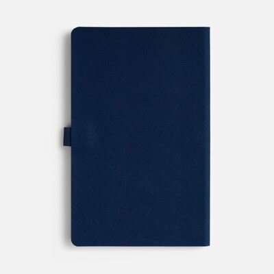 Ежедневник Lungo, недатированный, темно-синий