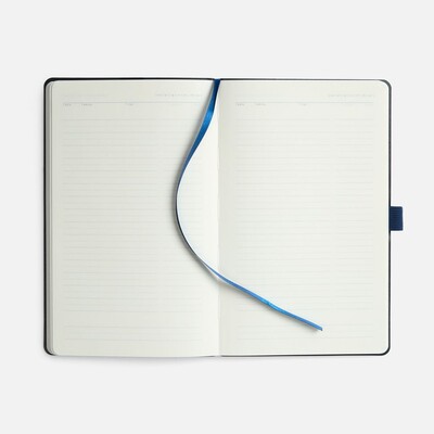 Ежедневник Lungo, недатированный, темно-синий