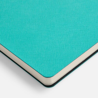 Ежедневник Lungo, недатированный, бирюзовый