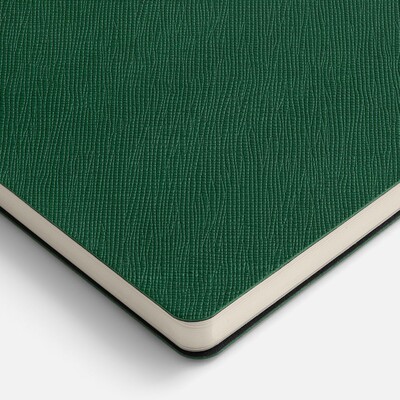 Ежедневник Lungo, недатированный, зеленый