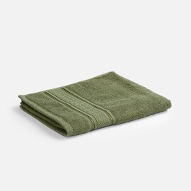 Полотенце махровое Terrychic, среднее, зеленое