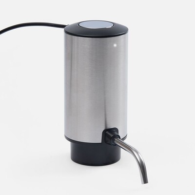 Электрический аэратор-дозатор для вина Tuoretta, серебристый