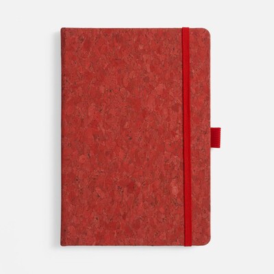 Блокнот Cork County, красный