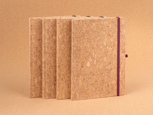 Блокнот Corkfolio, черный