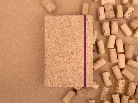 Блокнот Corkfolio, красный