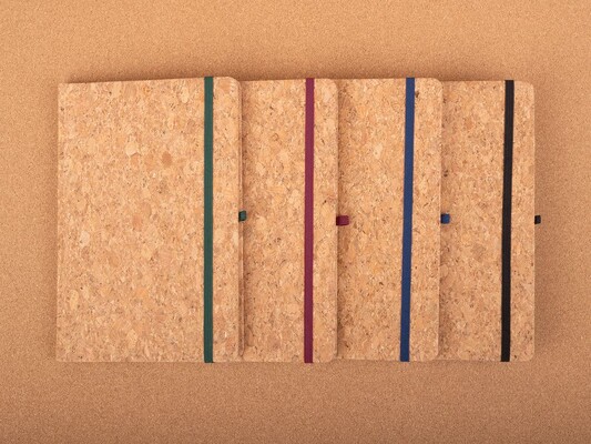 Блокнот Corkfolio, красный