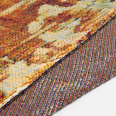 Плед Multicolor Net на заказ, S, полушерсть