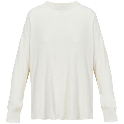 Футболка с длинным рукавом Thermal T, бежевая (неокрашенная)