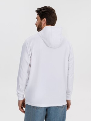 Худи унисекс Morfiss, белое