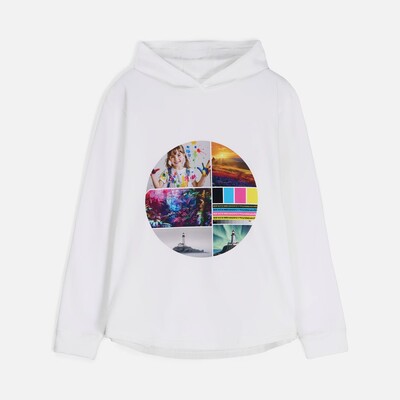 Худи унисекс Morfiss, белое