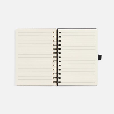 Блокнот на спирали Intrigo, белый