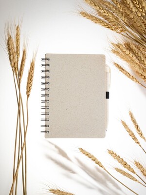 Блокнот на спирали Intrigo, белый