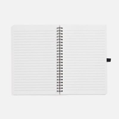 Блокнот на пружине Stone Line, белый