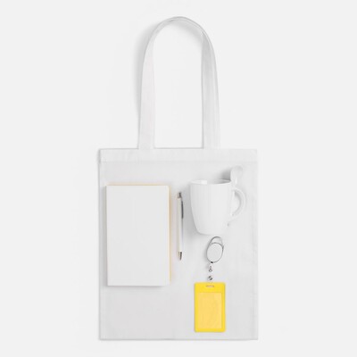 Набор Welcome Pack, желтый с белым