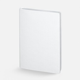 Ежедневник Nebraska Flex, недатированный, белый с серебристым