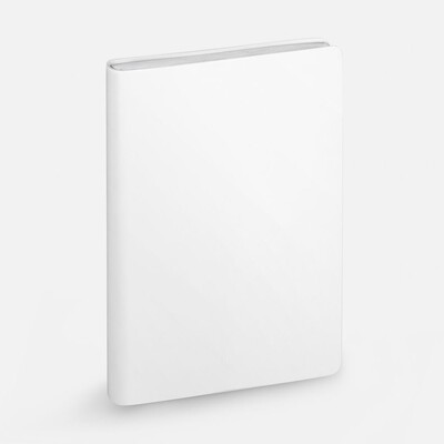 Ежедневник Nebraska Flex, недатированный, белый с серебристым