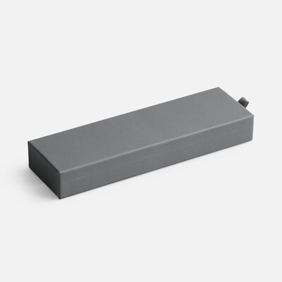 Ручка шариковая Ringa в футляре, серая