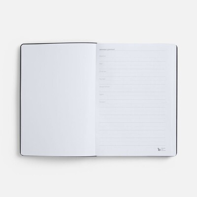 Ежедневник Urban, недатированный, ярко-синий