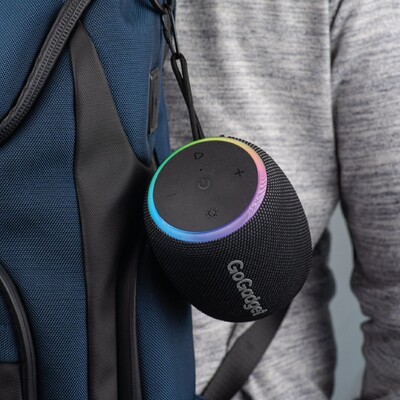 Водонепроницаемая колонка с подсветкой CityWave Pro, черная