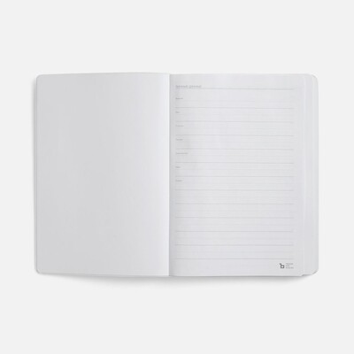 Ежедневник Tact, недатированный, белый