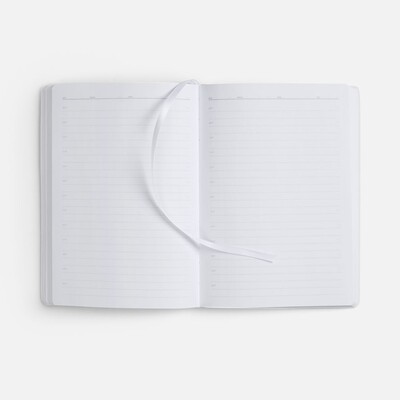 Ежедневник Tact, недатированный, белый