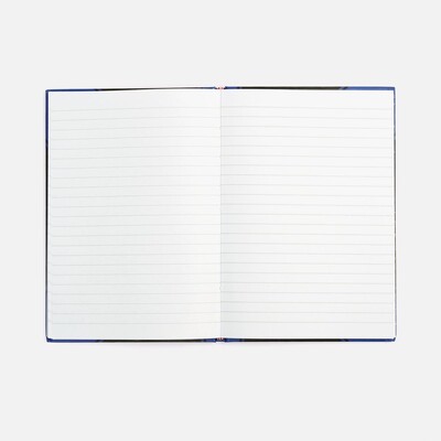 Блокнот Accenti, черный с синим