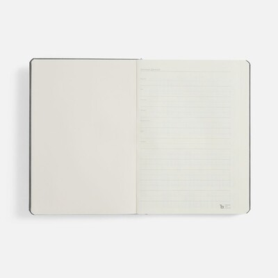 Ежедневник Urban Hard, недатированный, серый