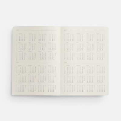 Ежедневник Urban Hard, недатированный, красный