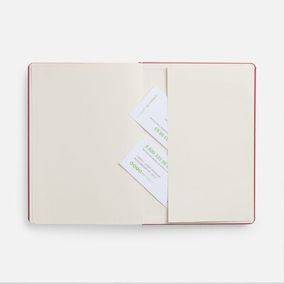 Ежедневник Urban Hard, недатированный, красный