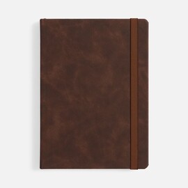 Ежедневник Urban Hard, недатированный, коричневый