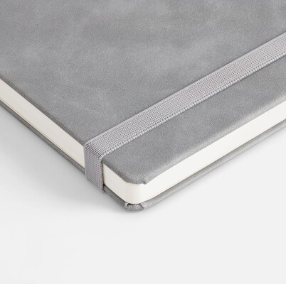 Ежедневник Urban Metal, недатированный, серый