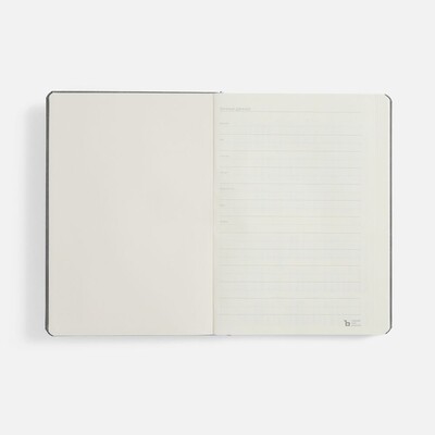 Ежедневник Urban Metal, недатированный, серый