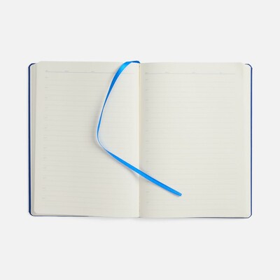 Ежедневник Urban Metal, недатированный, ярко-синий