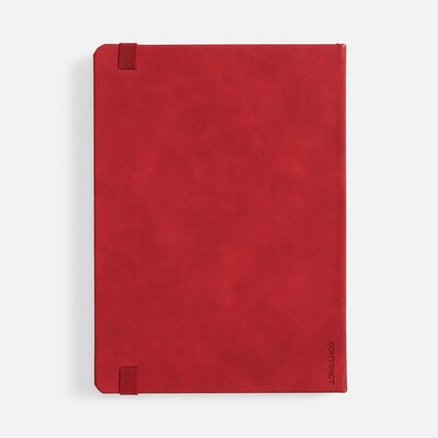 Ежедневник Urban Metal, недатированный, красный