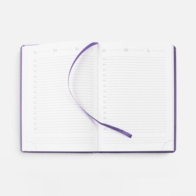 Ежедневник Prizma, недатированный, фиолетовый