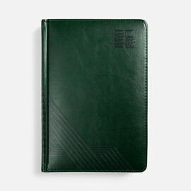 Ежедневник Faro, датированный, темно-зеленый