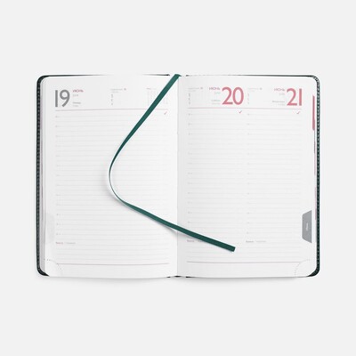 Ежедневник Faro, датированный, темно-зеленый