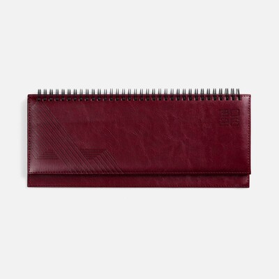 Планинг Faro, датированный, бордовый