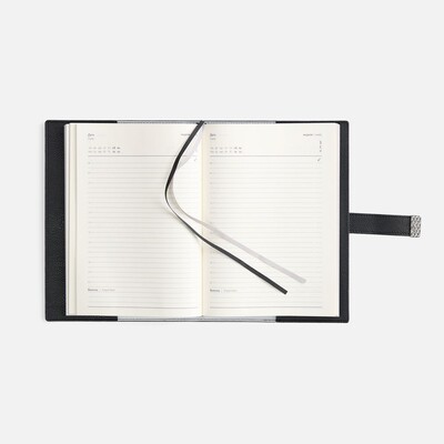 Ежедневник Repute, недатированный, черный