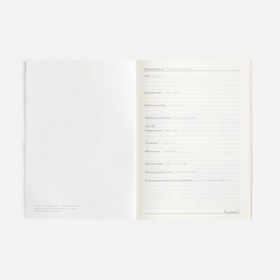 Ежедневник Repute, недатированный, синий