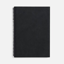 Ежедневник Notera Maxi, недатированный, черный