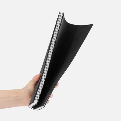 Ежедневник Notera Maxi, недатированный, черный