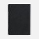 Ежедневник Notera Maxi, недатированный, черный