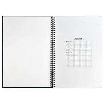 Ежедневник Notera, недатированный, синий