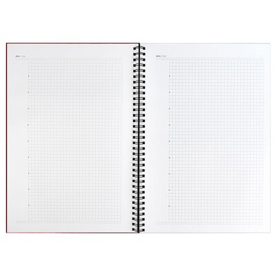 Ежедневник Notera, недатированный, красный