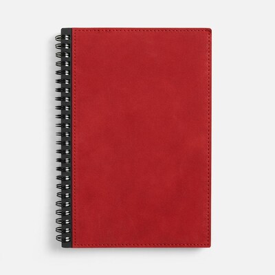 Ежедневник Notera, недатированный, красный