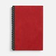Ежедневник Notera, недатированный, красный