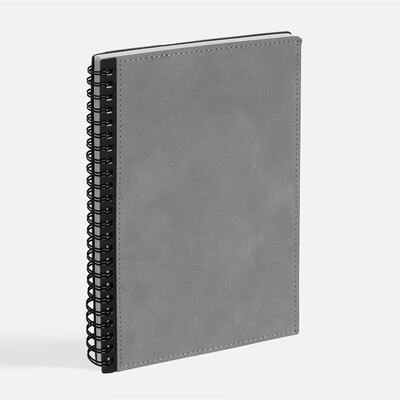 Ежедневник Notera, недатированный, серый